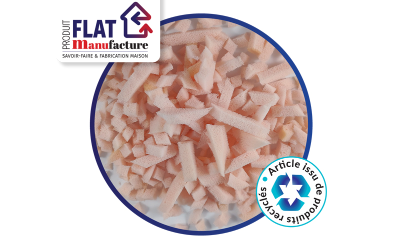 Flat France Coussinage Garnissage cristaux de mousse